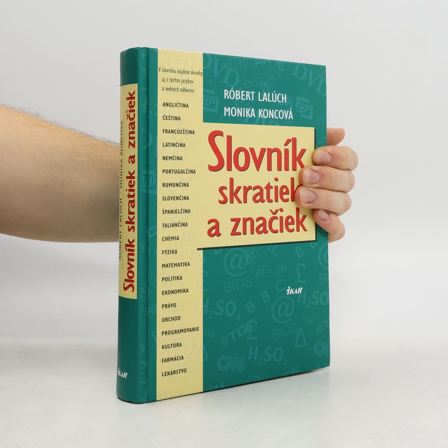 Monika Koncová Slovník skratiek a značiek