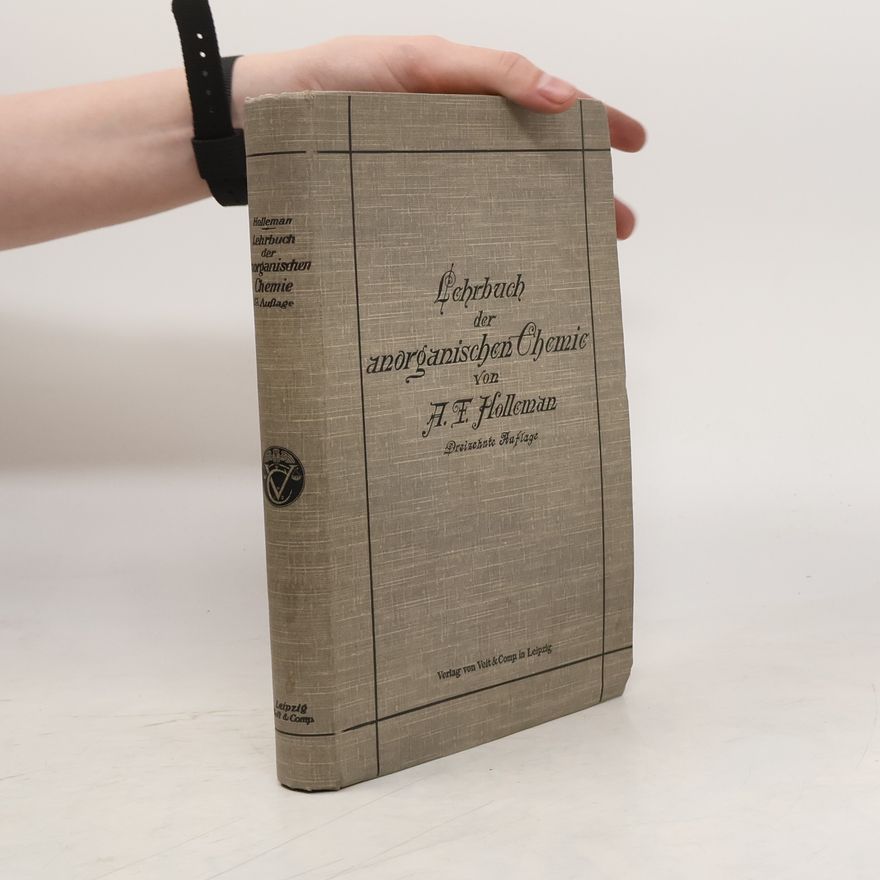 Arnold F. Holleman Lehrbuch der anorganischen Chemie