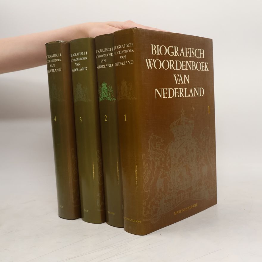 Various authors Biografisch woordenboek van Nederland 1-4