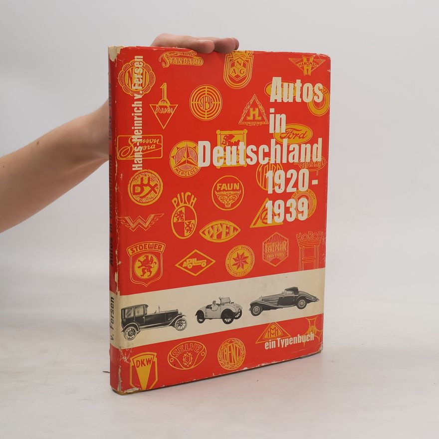 Hans Heinrich von Fersen Autos in Deutschland 1920-1939