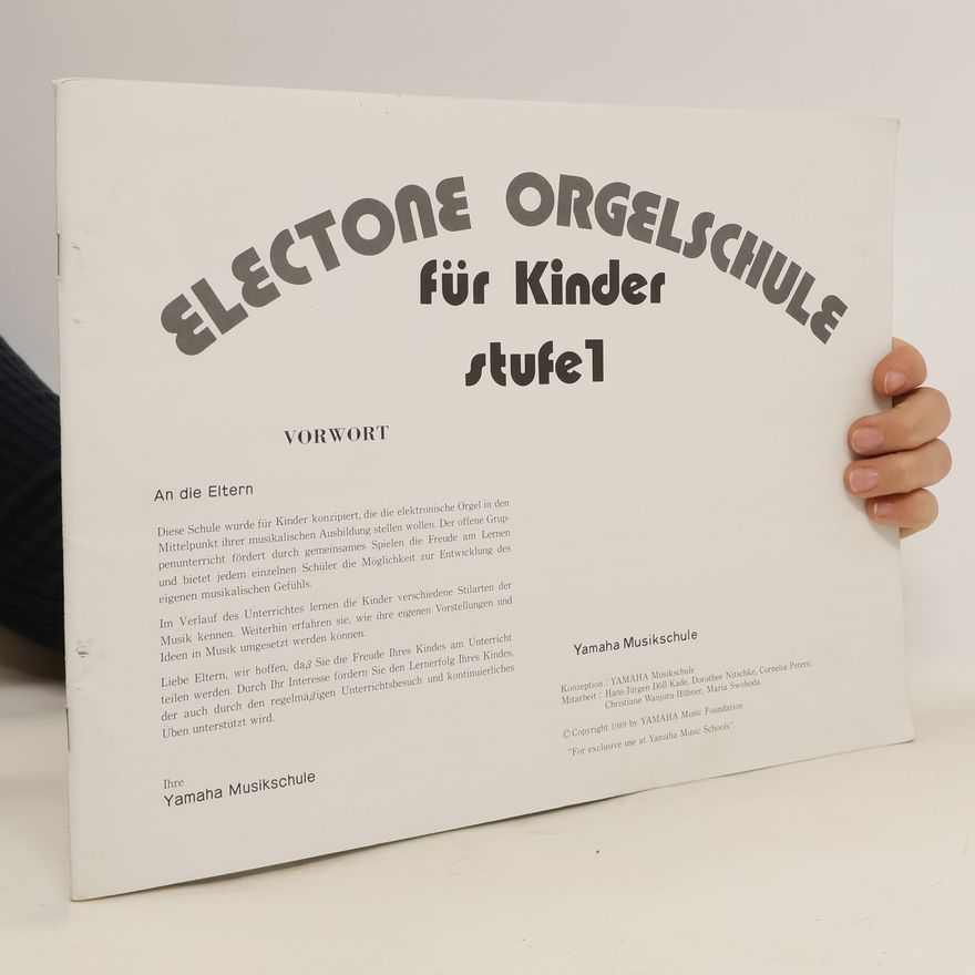 Autorenkollektiv Electone Orgelschule für Kinder