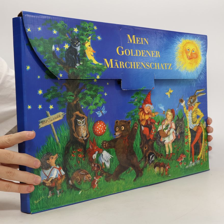 Autorenkollektiv Mein goldener Märchenschatz, 5 Hefte. Die Bremer Stadtmusikanten, Die Grille und die Ameise, Der Rabe und der Fuchs, Die treuen Tiere, . . .