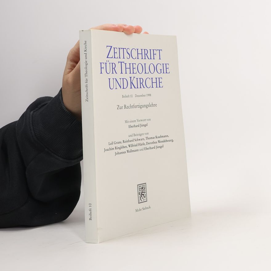 Collectif d'auteurs Zur Rechtfertigungslehre