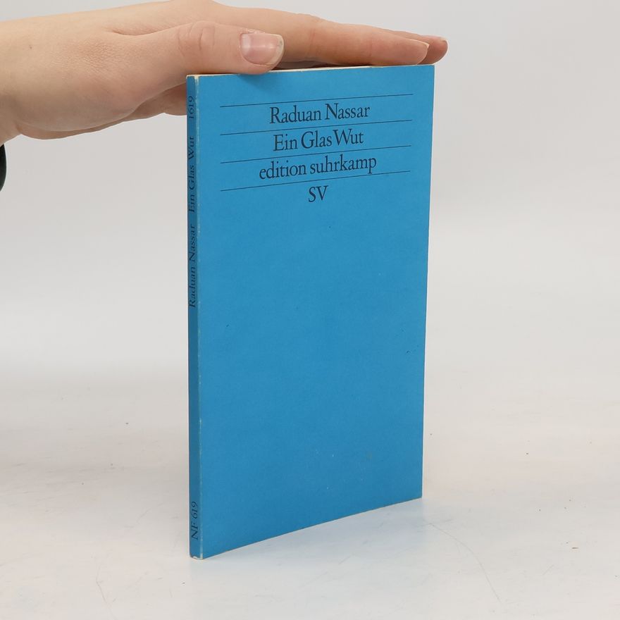 Raduan Nassar Ein Glas Wut. Novelle