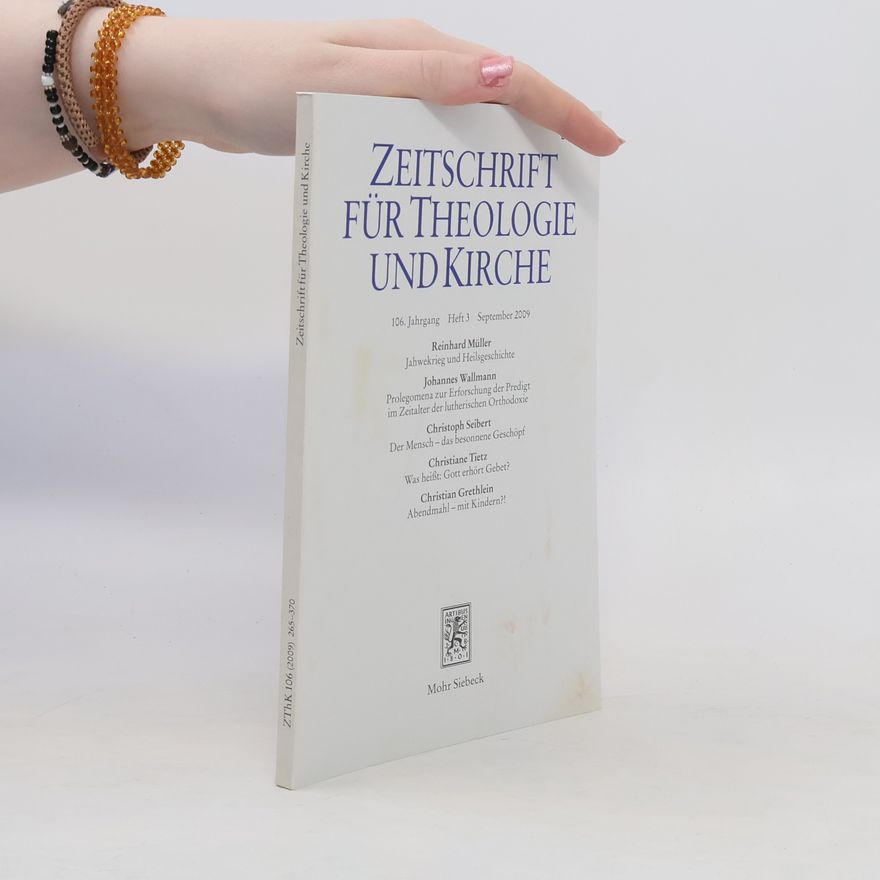 Kolektív autorov Zeitschrift für Theologie und Kirche 106, Heft 3
