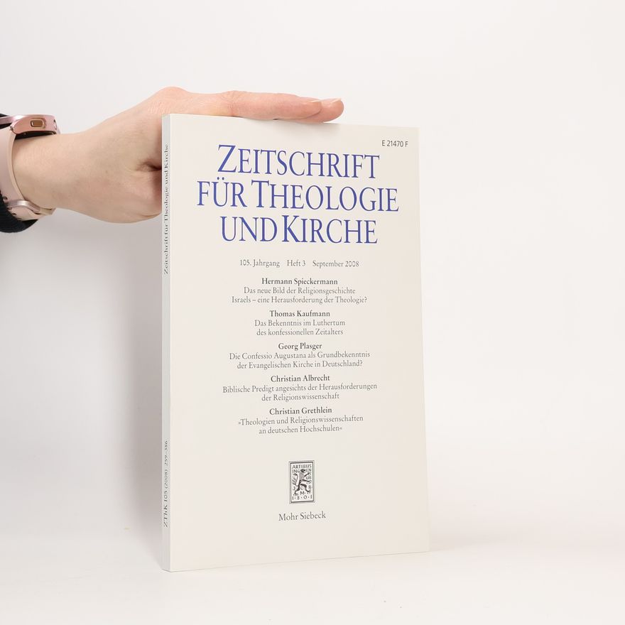 Various authors Zeitschrift für Theologie und Kirche 9/2008