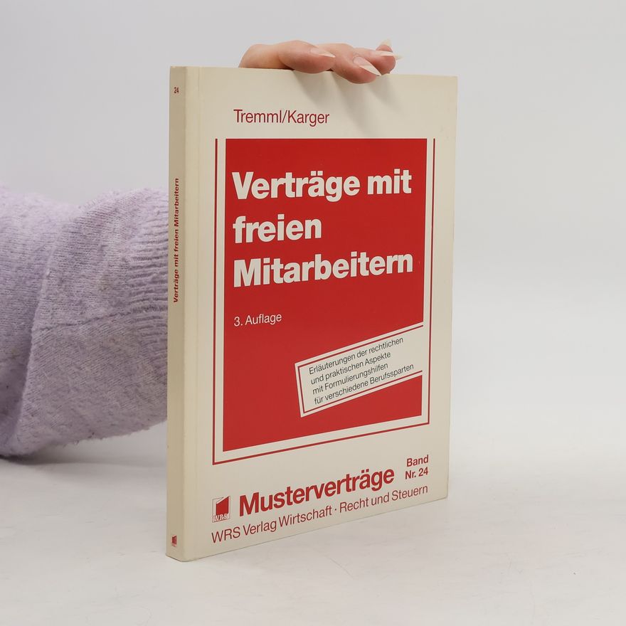 Bernd Tremml Verträge mit freien Mitarbeitern