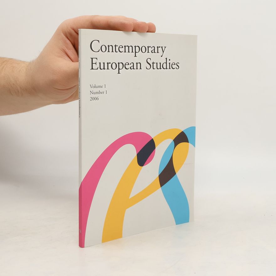 Kolektív autorov Contemporary European Studies, volume 1, Number 1