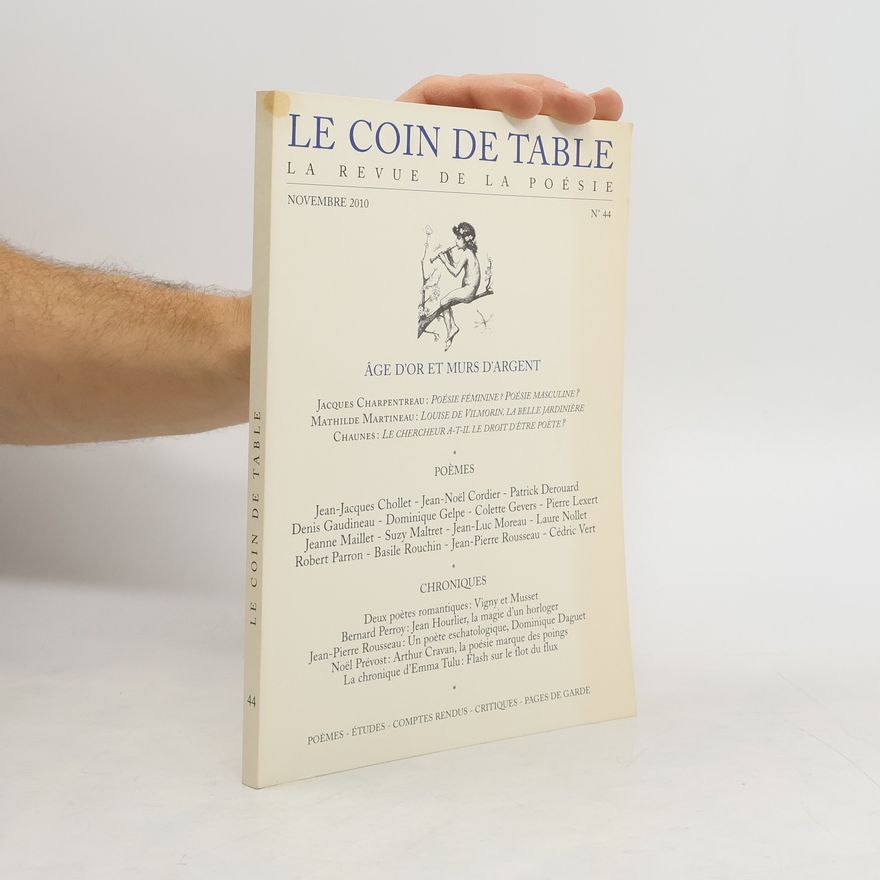 Kolektív autorov Le Coin de Table: La Revue de la Poésie N. 44