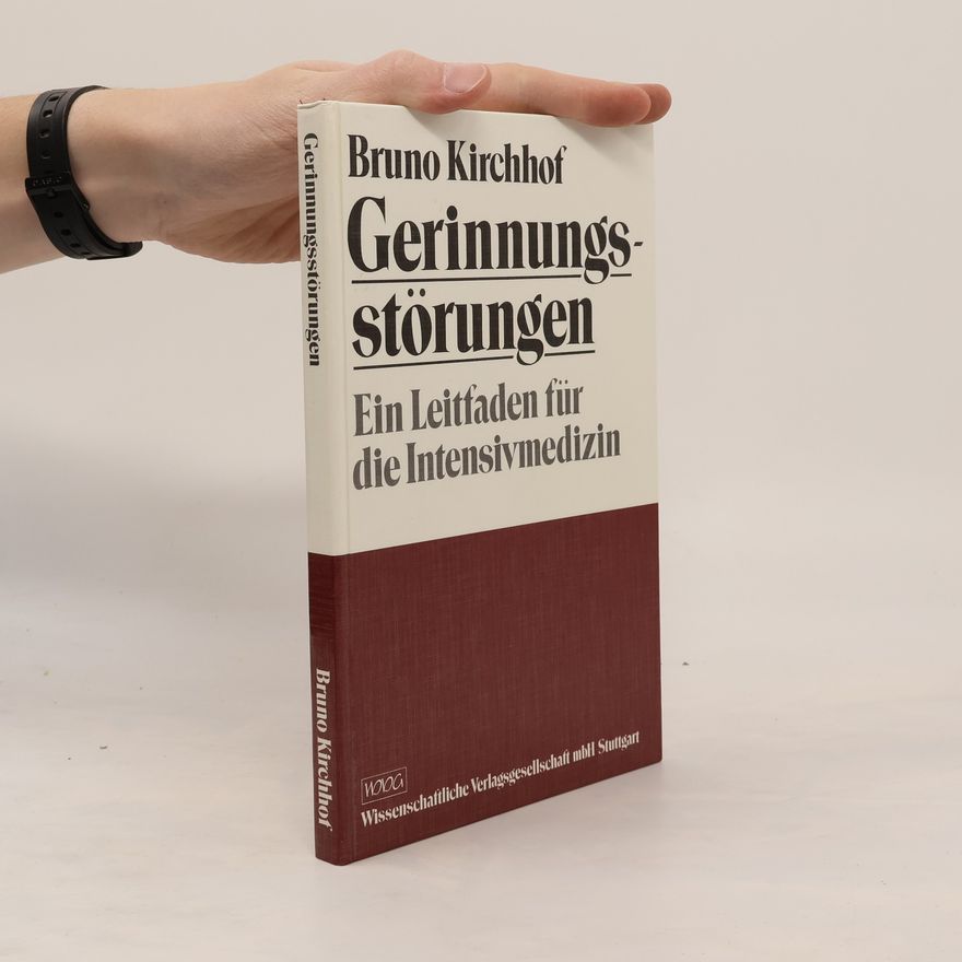 Bruno Kirchhof Gerinnungsstörungen