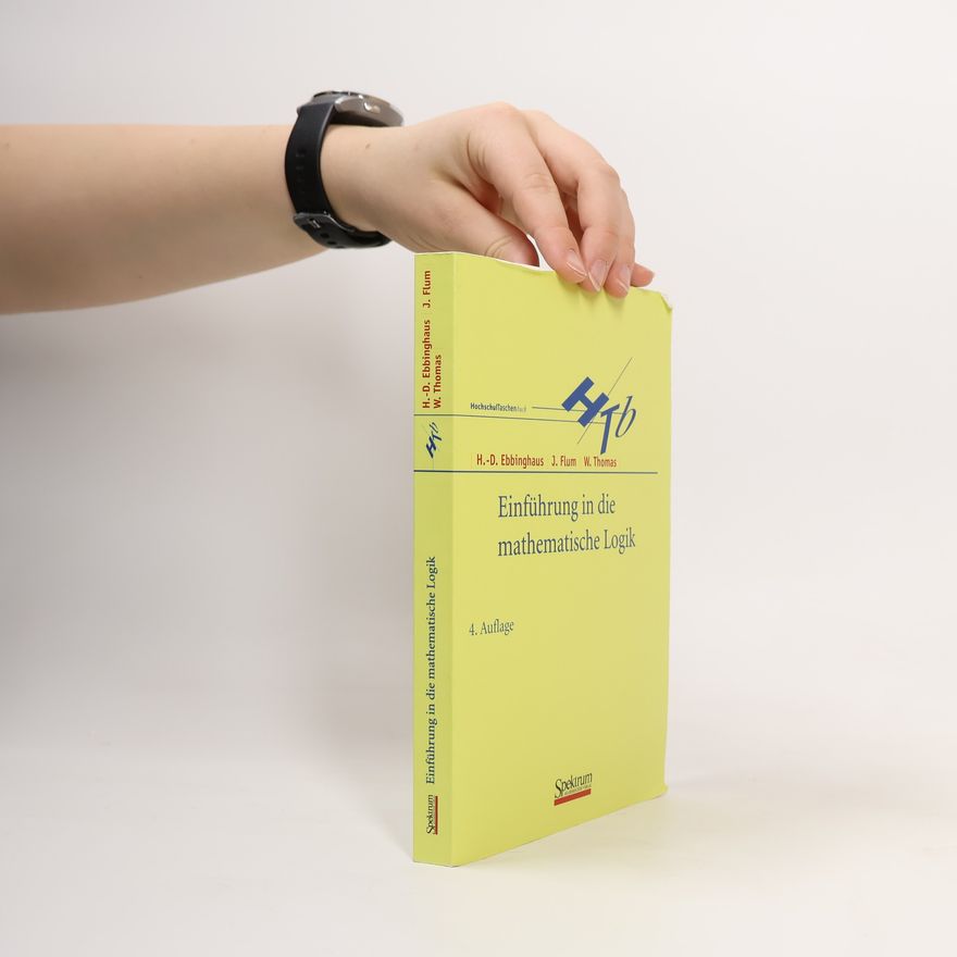 Heinz-Dieter Ebbinghaus Einführung in die mathematische Logik
