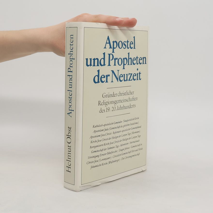 Helmut Obst Apostel und Propheten der Neuzeit