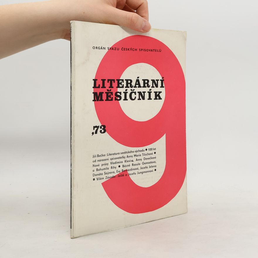 Kolektiv autorů Literární měsíčník 9/1973