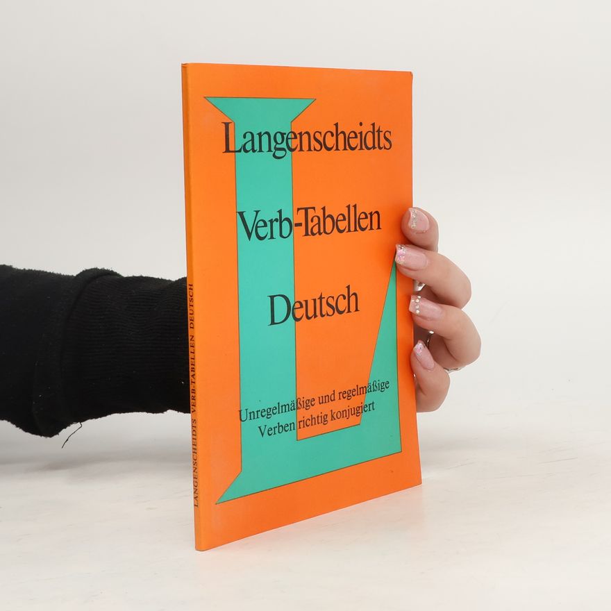Heinz F. Wendt Langenscheidts Verb-Tabellen Deutsch