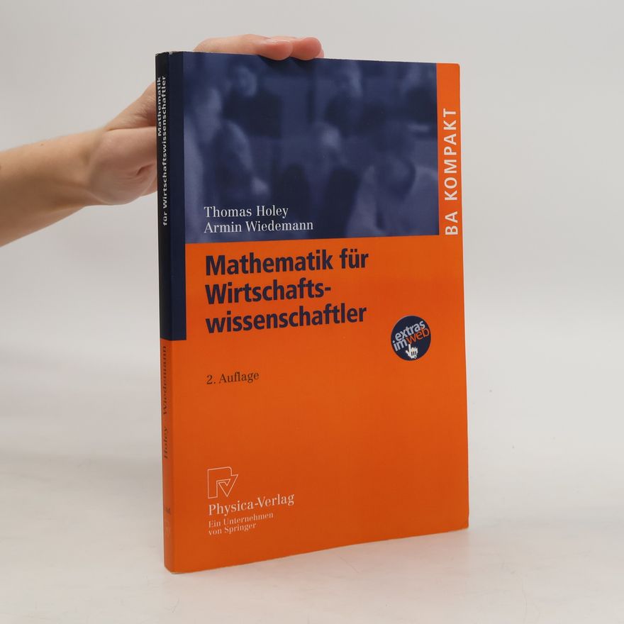 Thomas Holey Mathematik für Wirtschaftswissenschaftler