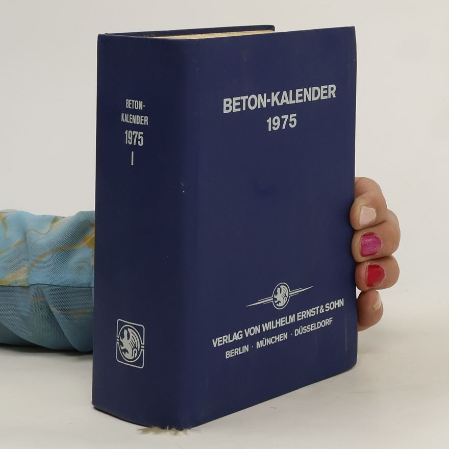 Various authors Beton-Kalender 1975. 1
