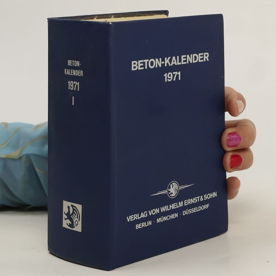 Autorenkollektiv Beton-Kalender 1971 I