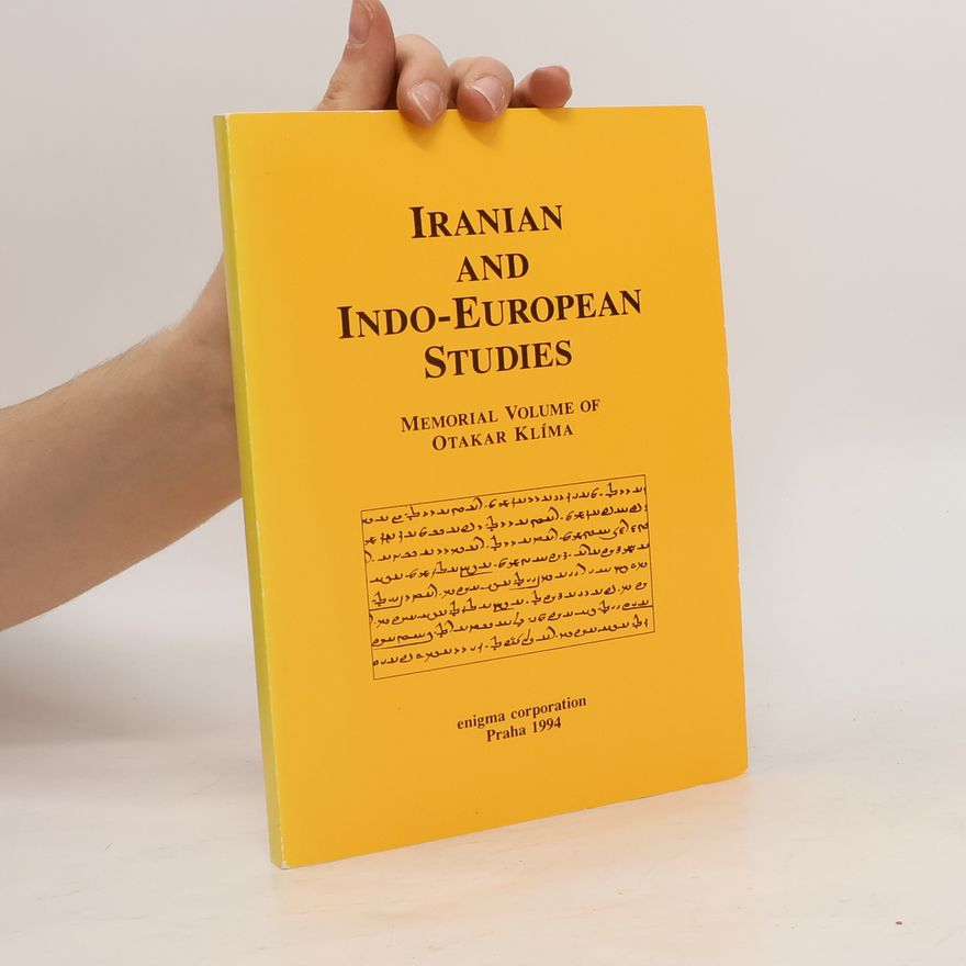 Petr Vavroušek Iranian and Indo-European studies