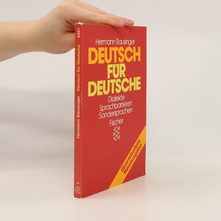 Hermann Bausinger Deutsch für Deutsche