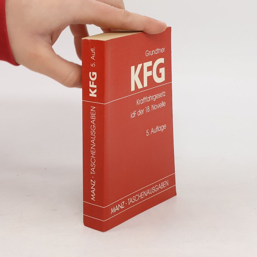 Herbert Grundtner Kraftfahrgesetz 1967