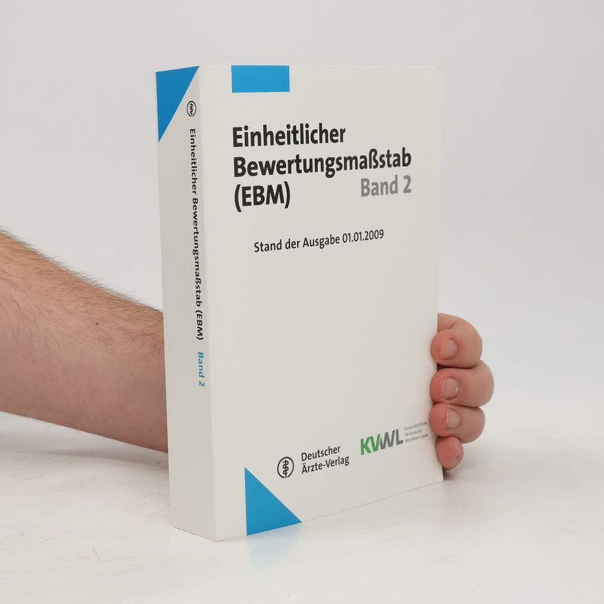 Various authors Einheitlichen Bewertungsmaßstab (EBM) Band 2