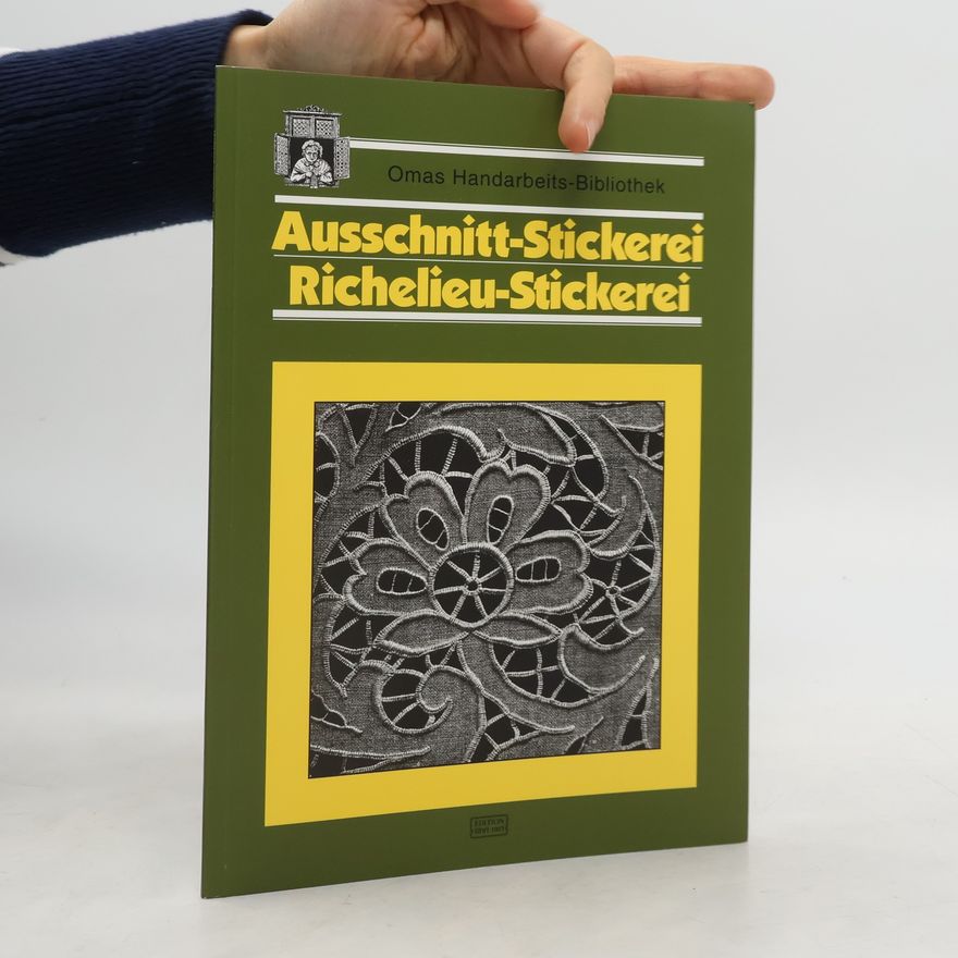 Gussi von Reden Ausschnitt-Stickerei, Richelieu-Stickerei