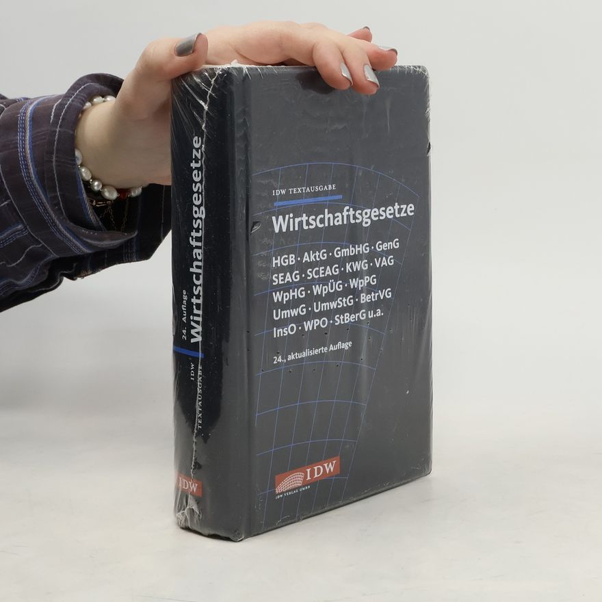 IDW Institut d. Wirtschaftsprüfer e.V. Wirtschaftsgesetze
