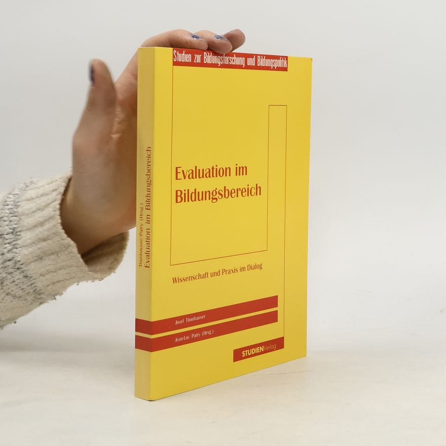 Josef Thonhauser Evaluation im Bildungsbereich
