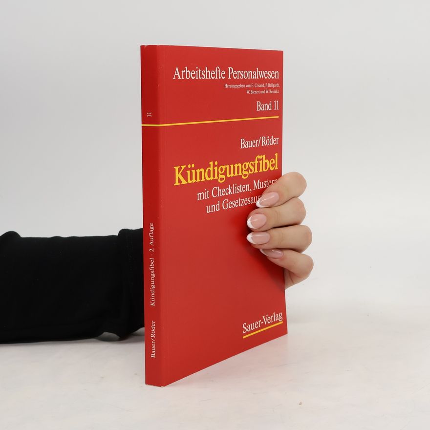 Jobst-Hubertus Bauer Kündigungsfibel
