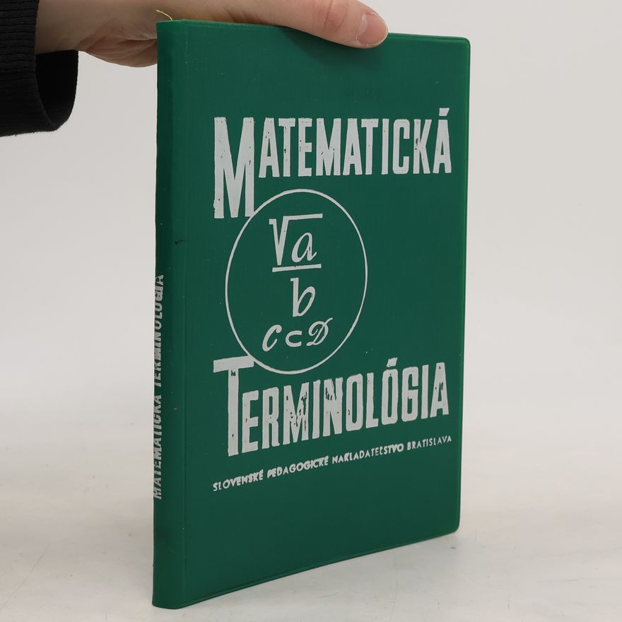 Václav Medek Matematická terminológia