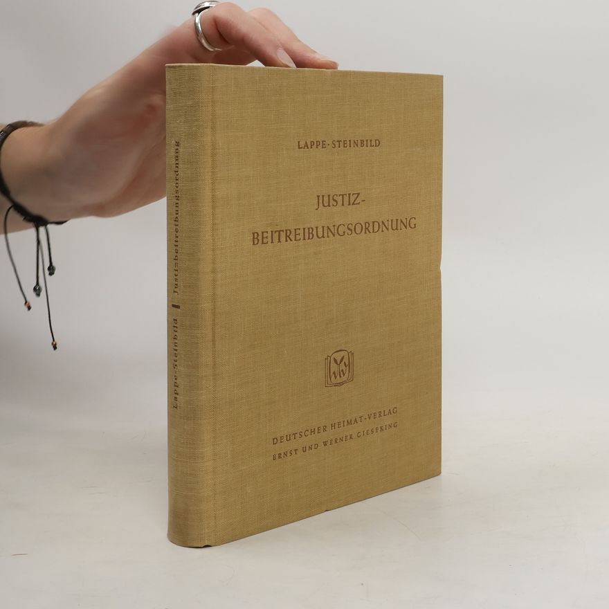 Franz Steinbild Justizbeitreibungsordnung