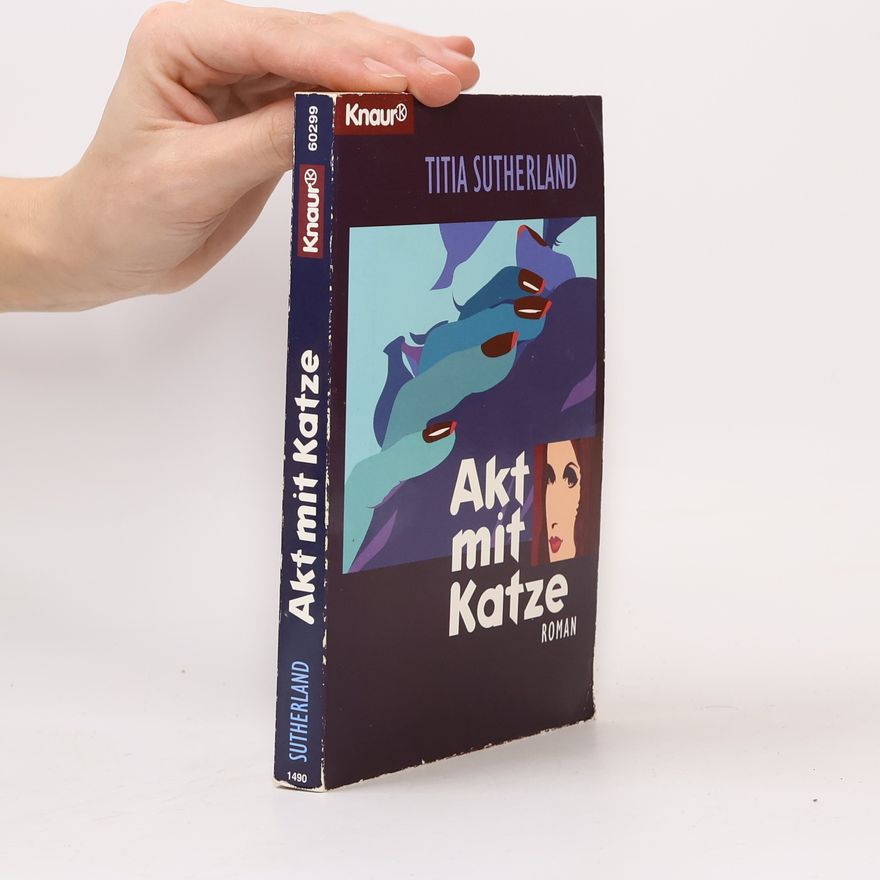 Titia Sutherland Akt mit Katze