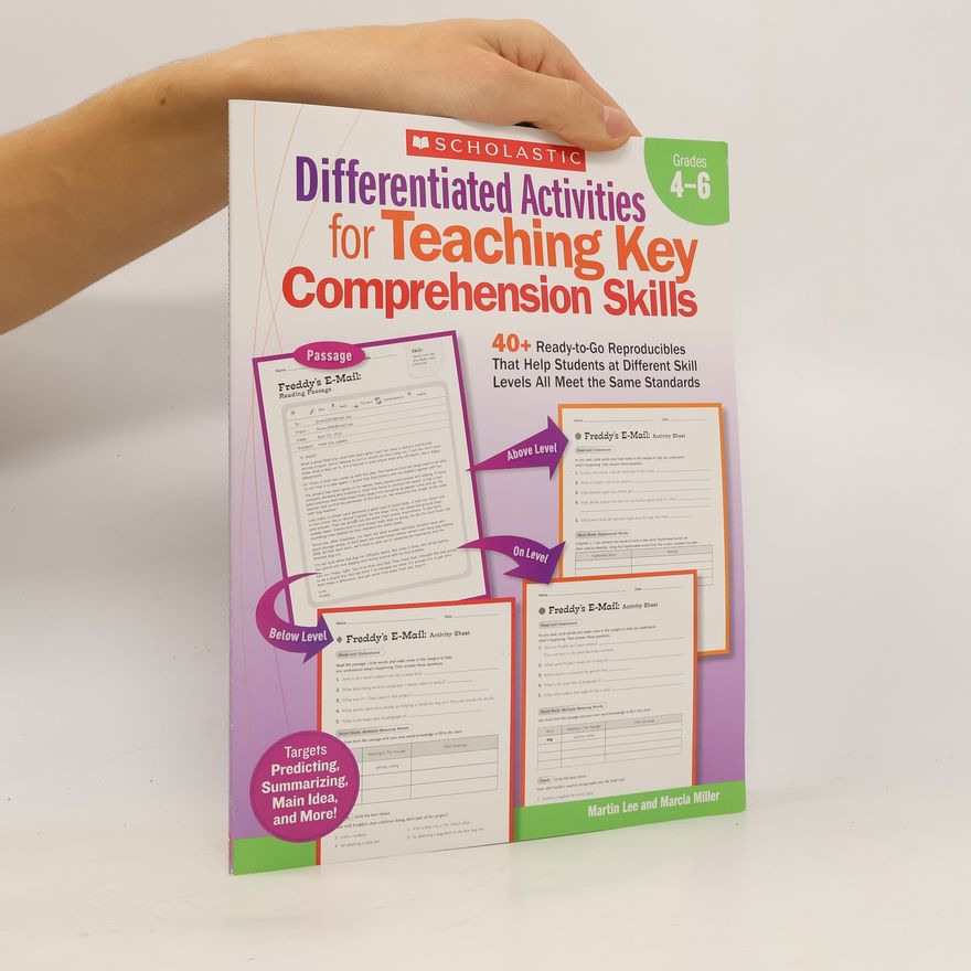 Martin Lee Differentiated Activities for Teaching Key Comprehension Skills