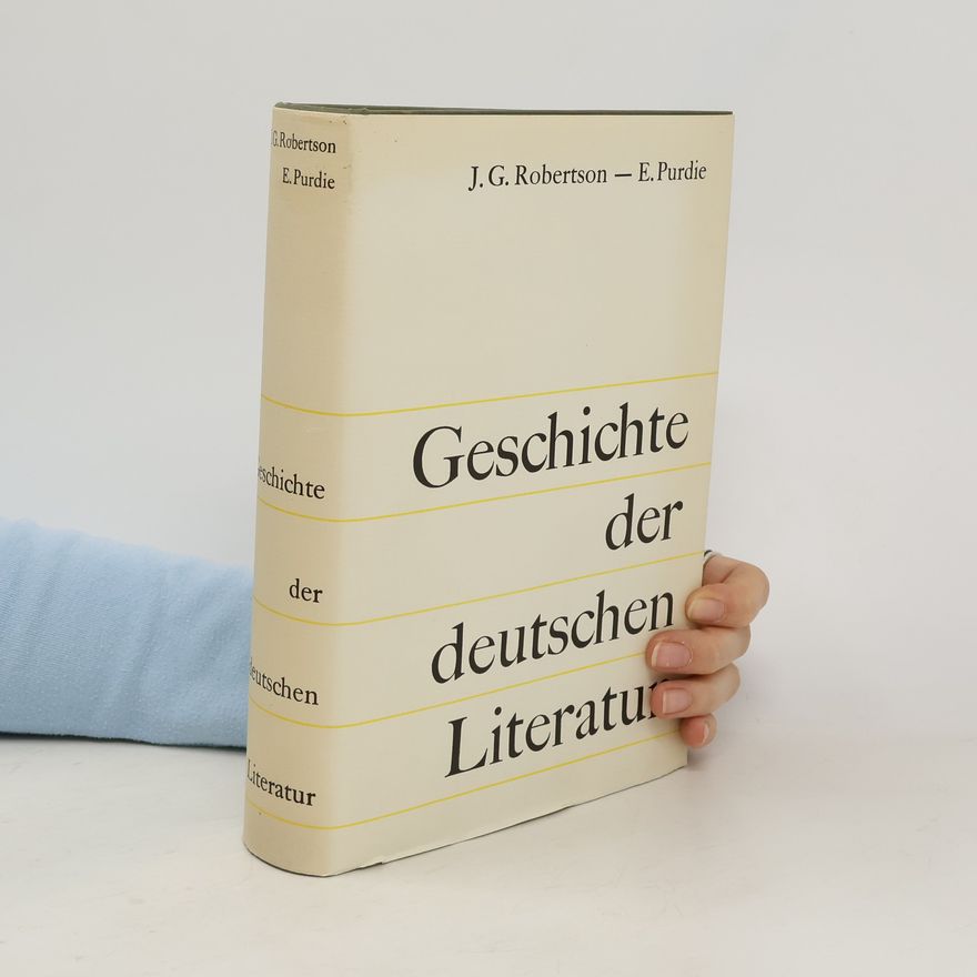 E. Purdie Geschichte der deutschen Literatur