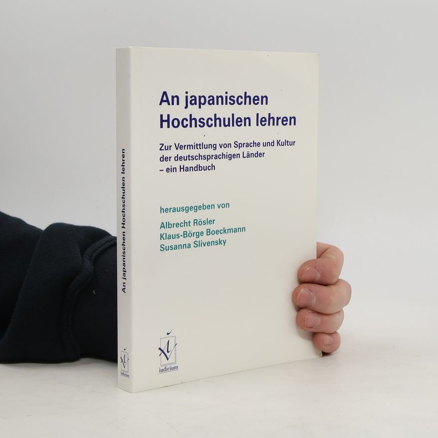 Albrecht Rösler An japanischen Hochschulen lehren