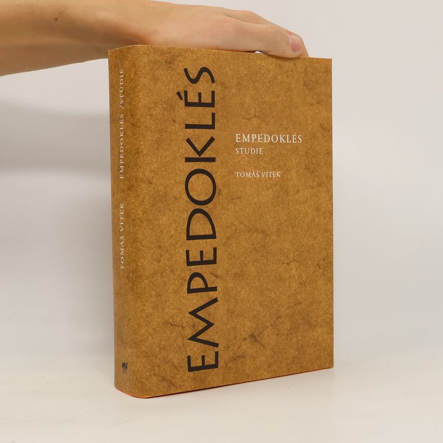 Tomáš Vítek Empedoklés. I., Studie