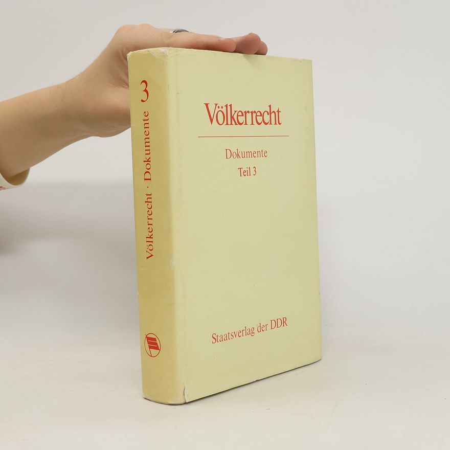 Collectif d'auteurs Völkerrecht 3