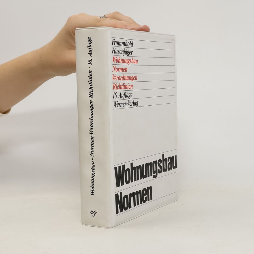 Hanns Frommhold Wohnungsbau-Normen