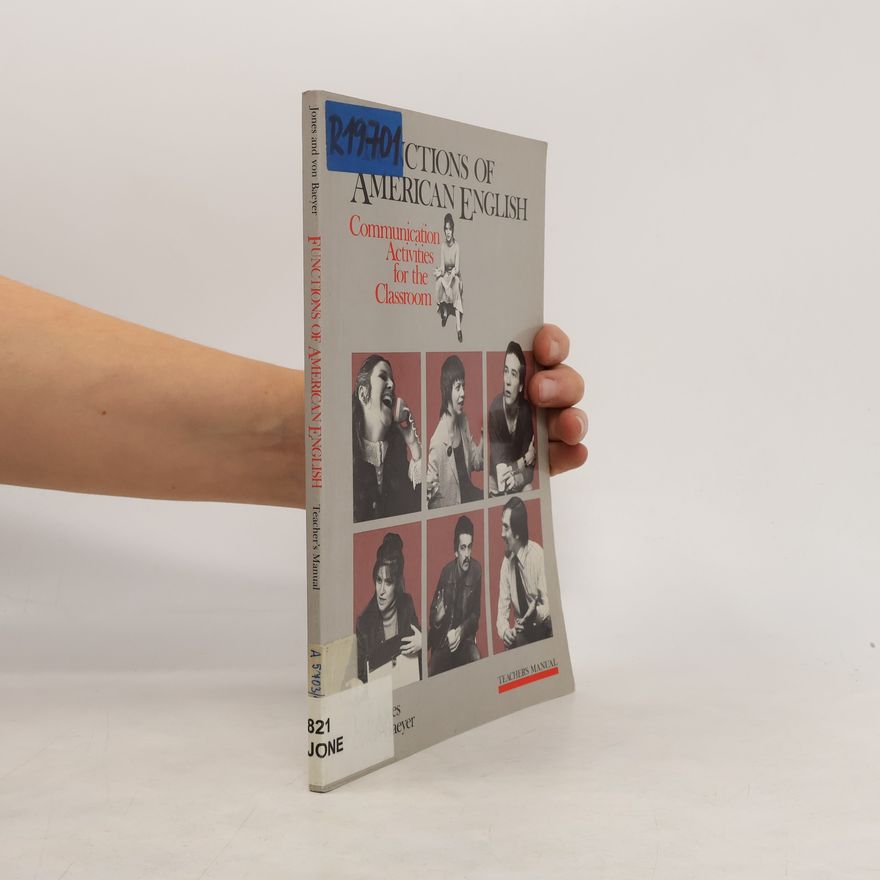 Leo Jones Functions of American English: Teacher´s Manual