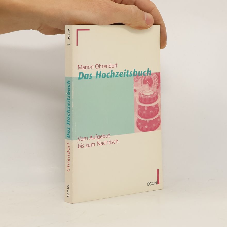 Marion Ohrendorf Das Hochzeitsbuch