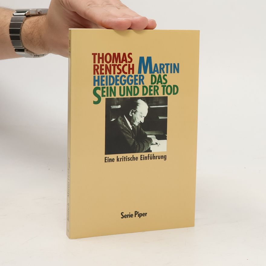 Thomas Rentsch Martin Heidegger