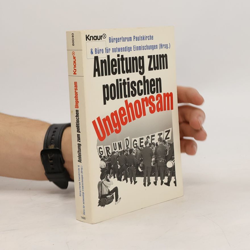 Frank Eyssen Anleitung zum politischen Ungehorsam