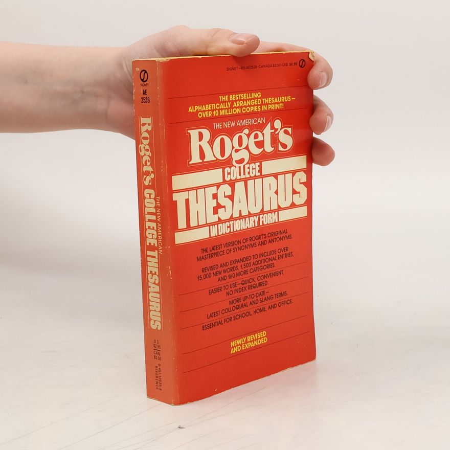 Kolektiv autorů The New American Roget's College Thesaurus in Dictionary Form