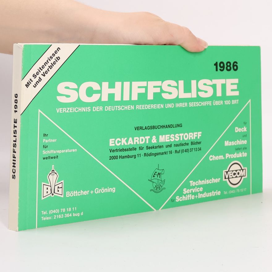 Collectif d'auteurs Schiffsliste 1986