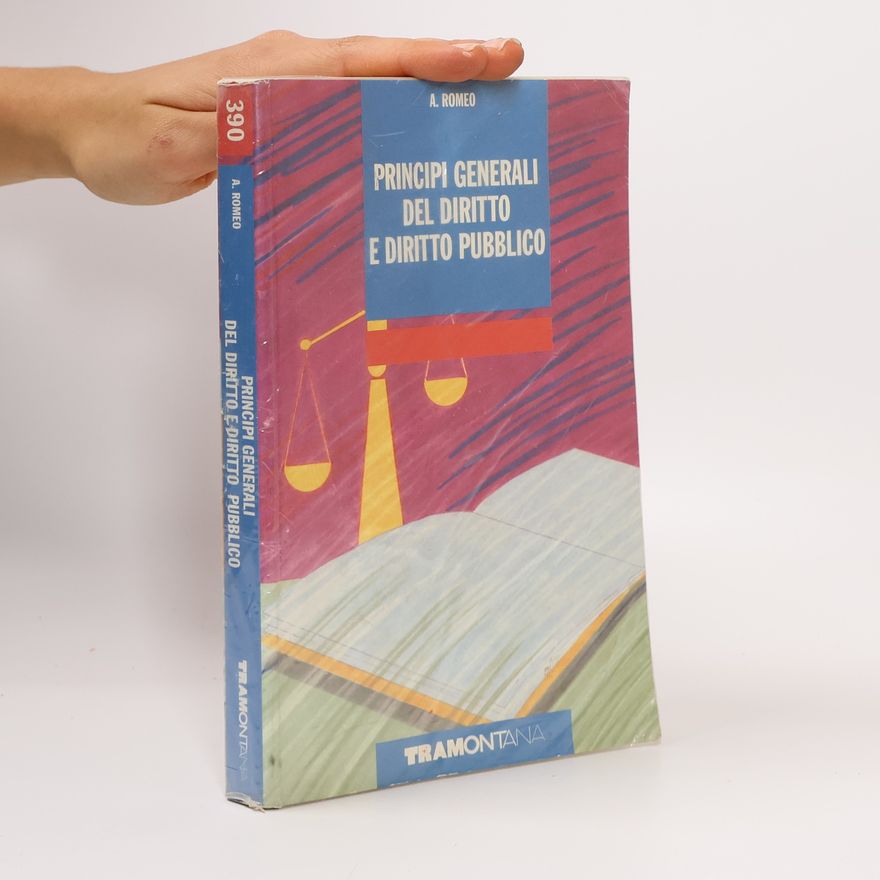 Antonino Romeo Principi Generali del Diritto e Diritto Pubblico