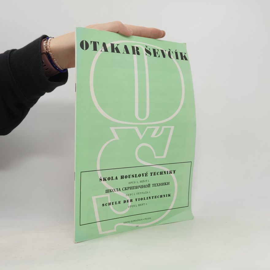 Otakar Ševčík Škola houslové techniky
