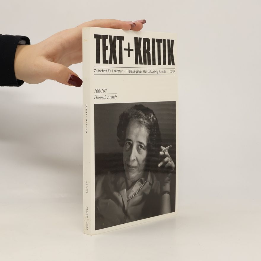 Wolfgang Heuer Hannah Arendt