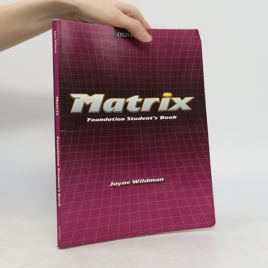 Jayne Wildman Matrix : foundation student's book
