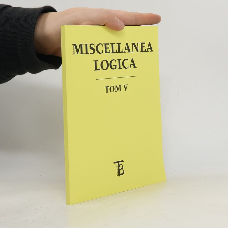 Various authors Miscellanea logica. Tom V