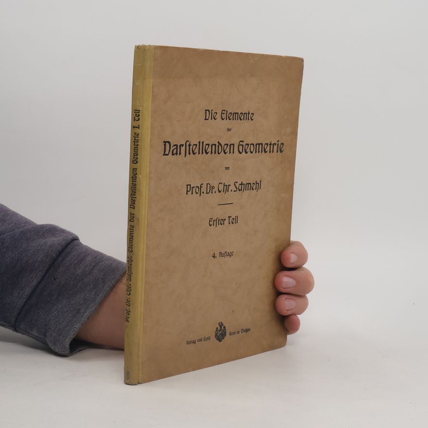 Kolektiv autorů Die Elemente der Darstellenden Geometrie 1